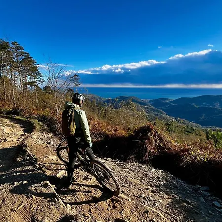 Cuorea House Ideale Per Bikers Lägenhet Loano